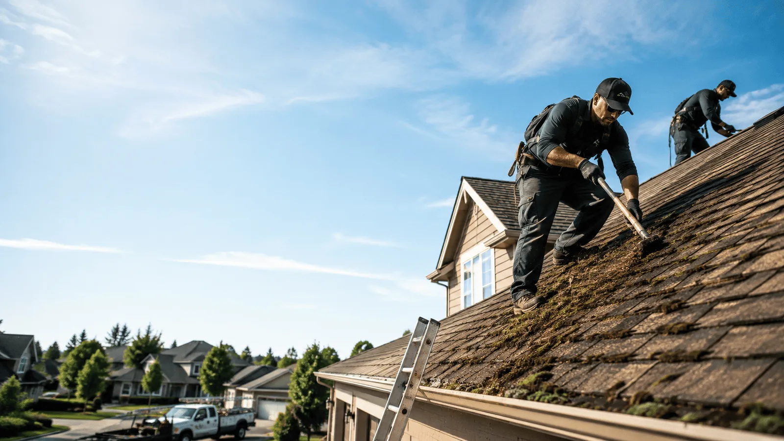Roof Moss Removal in Tribune, KS near me